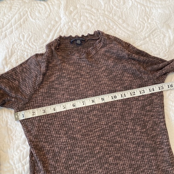 American Eagle Outfitters ribbed mock turtleneck knit dress - Picture 6 of 8